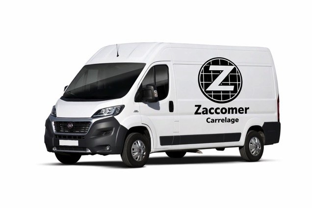 Camionnette Zaccomer Carrelage